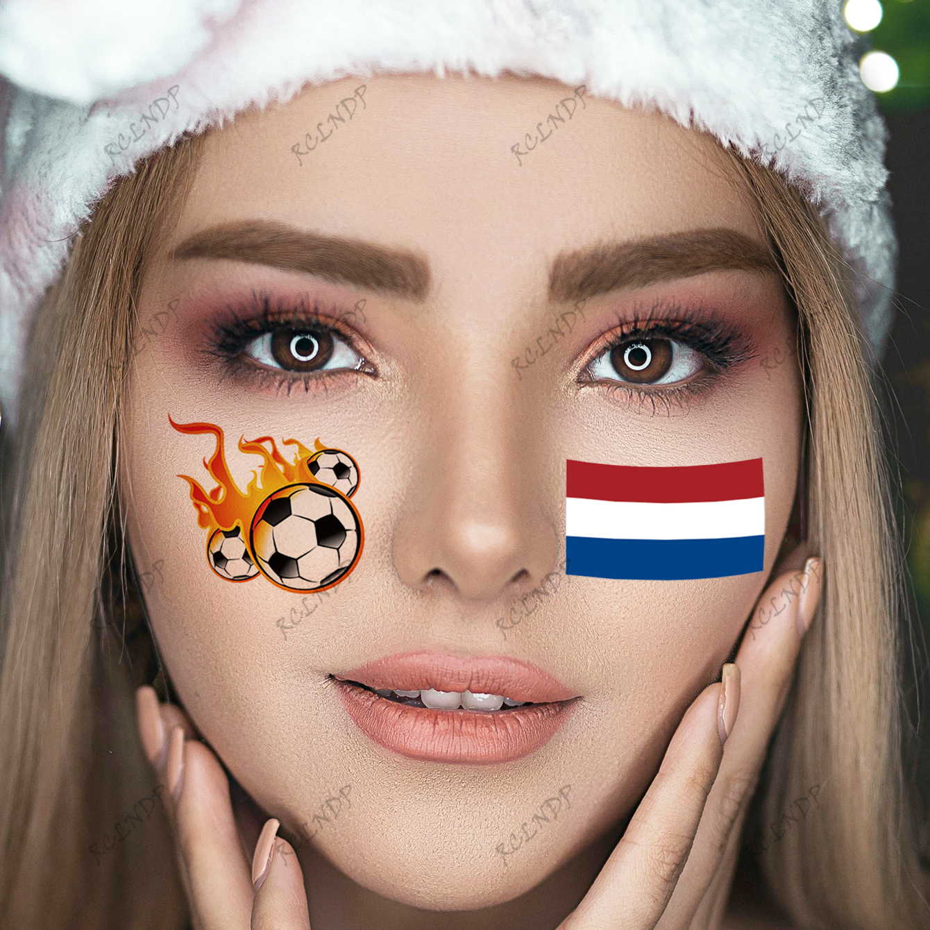 Badminton England - Waterproof Temporary Tattoo Sticker European football