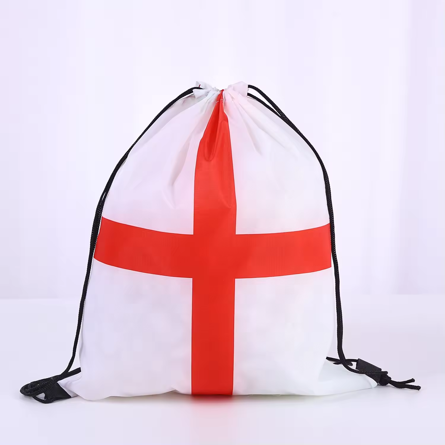 Badminton England - Flagnshow plain nylon Football Soccer Fans