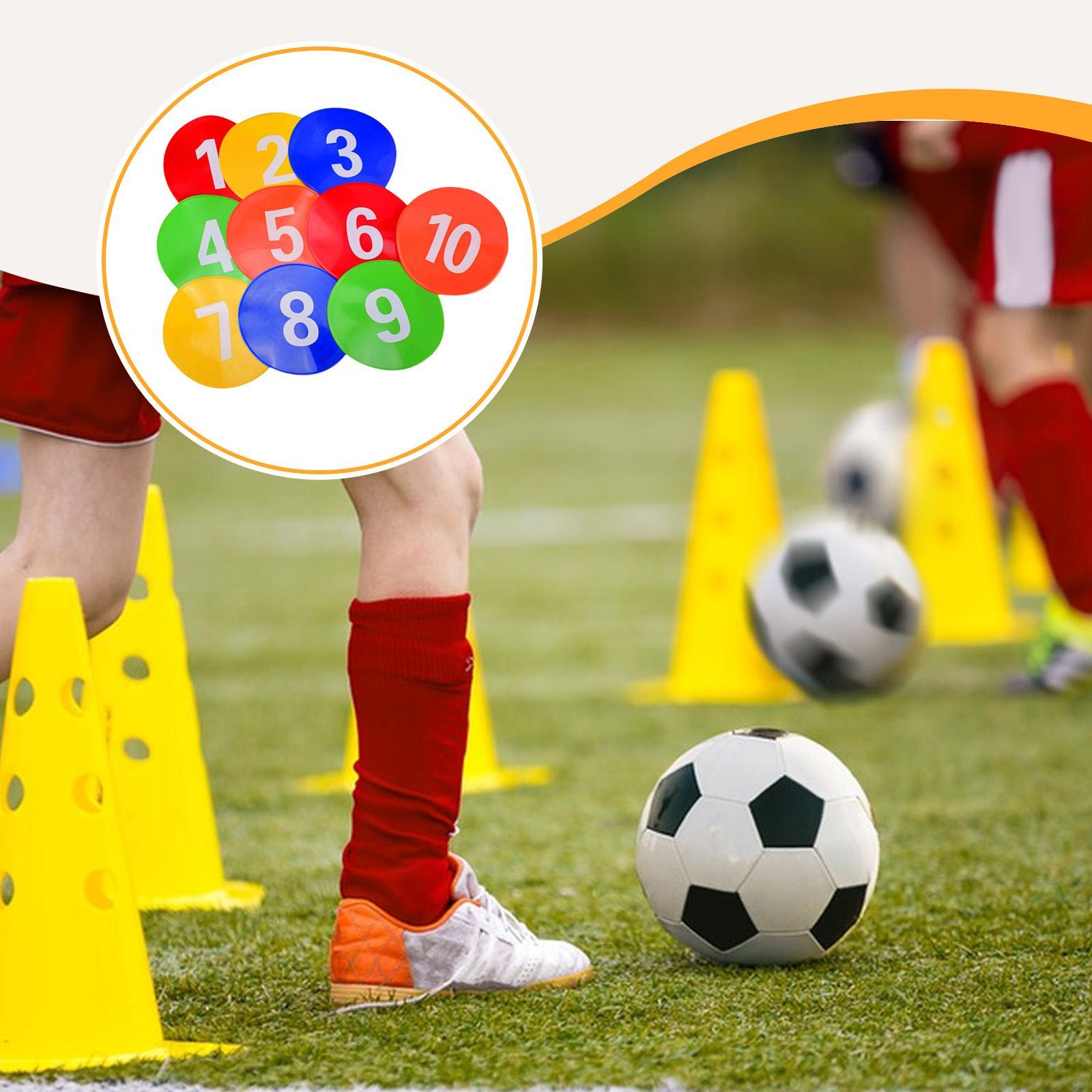 Soccer Flat Cones PVC Markers  - Court Marker Cone incelemesi ve fiyatı