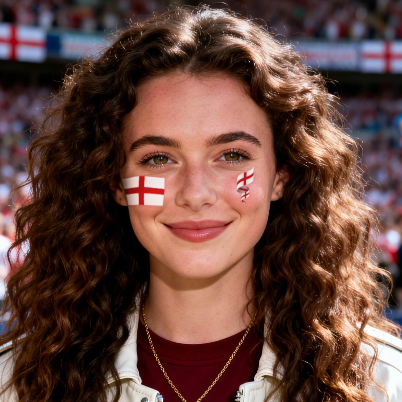 England Flag Temporary Tattoo  - Badminton England incelemesi ve fiyatı