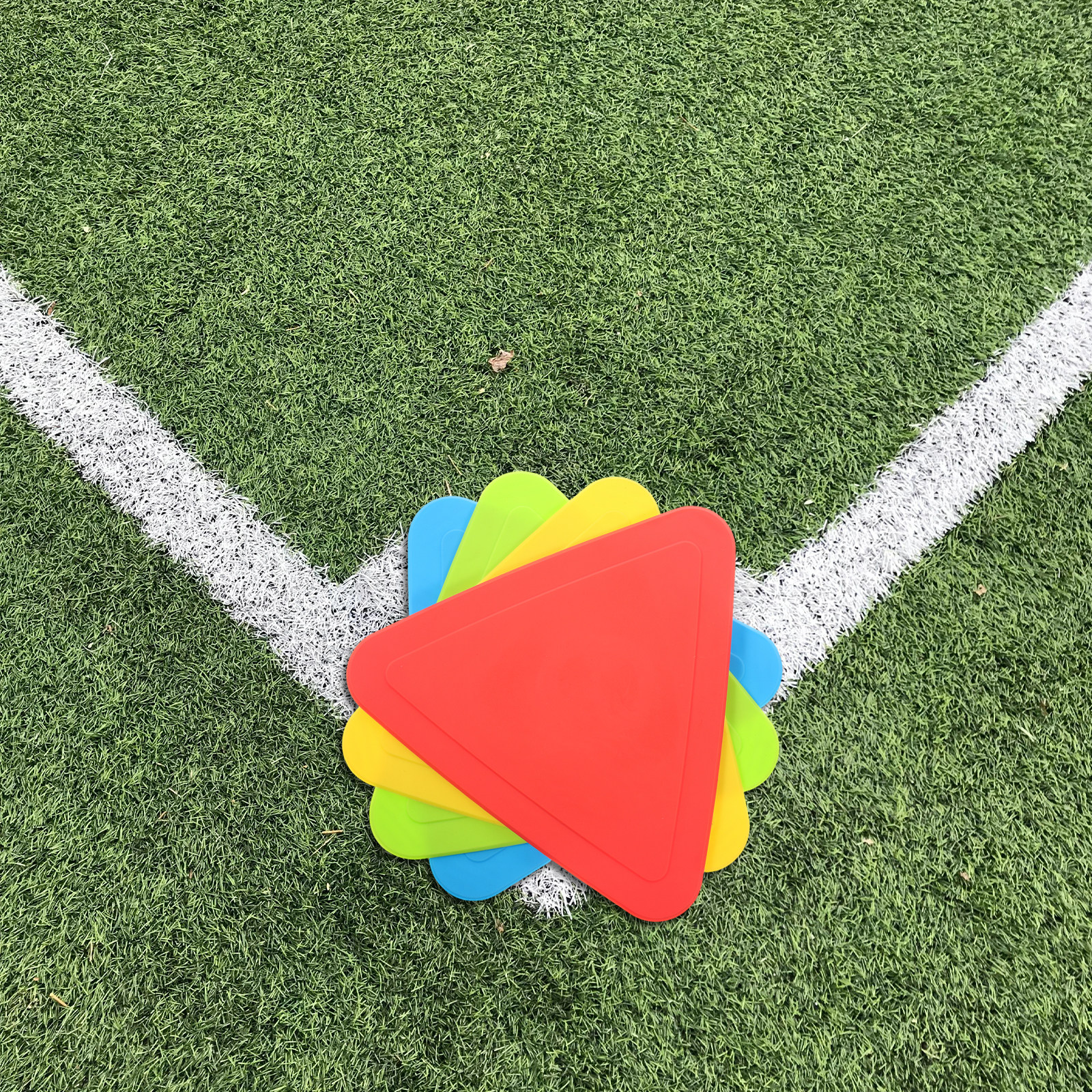 4Pcs Colorful Triangular Marke - Court Marker Cone incelemesi ve fiyatı