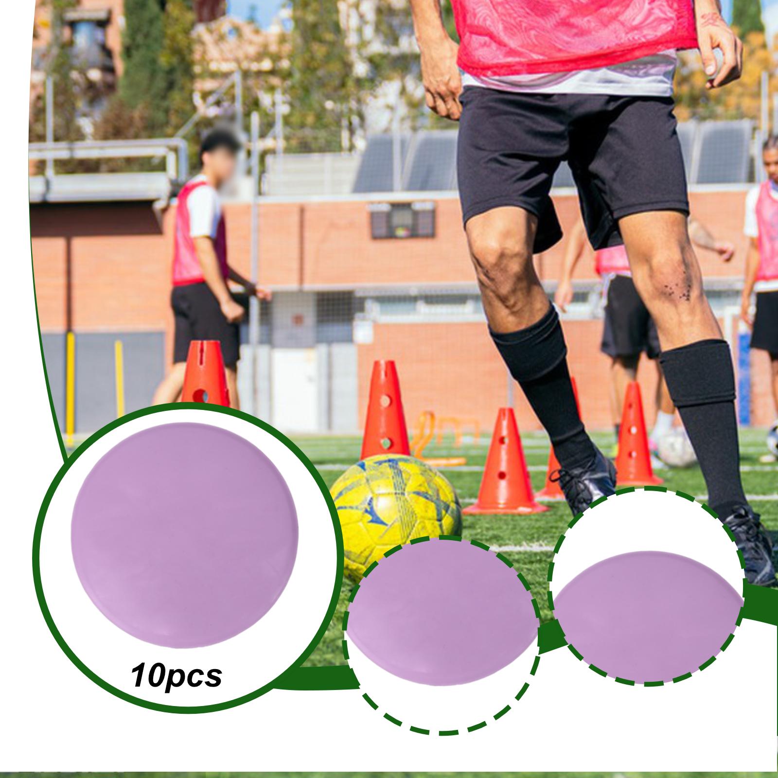 Portable Flat Soccer Cones TPE - Court Marker Cone incelemesi ve fiyatı