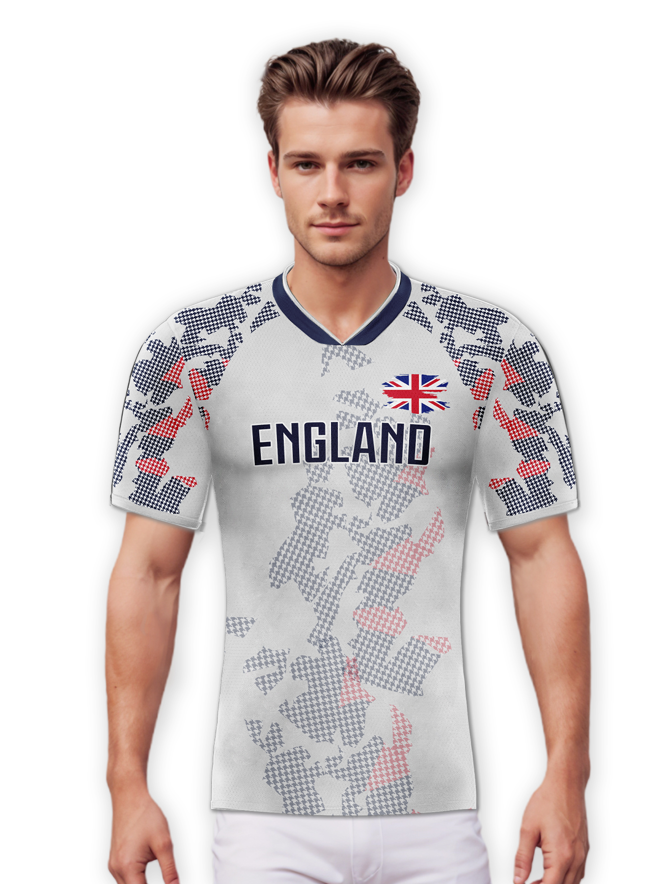 Custom England Soccer Jersey P - Badminton England incelemesi ve fiyatı