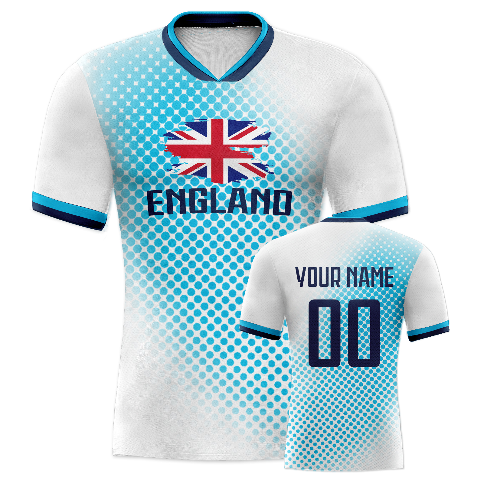 Custom England Soccer Jersey B - Badminton England incelemesi ve fiyatı