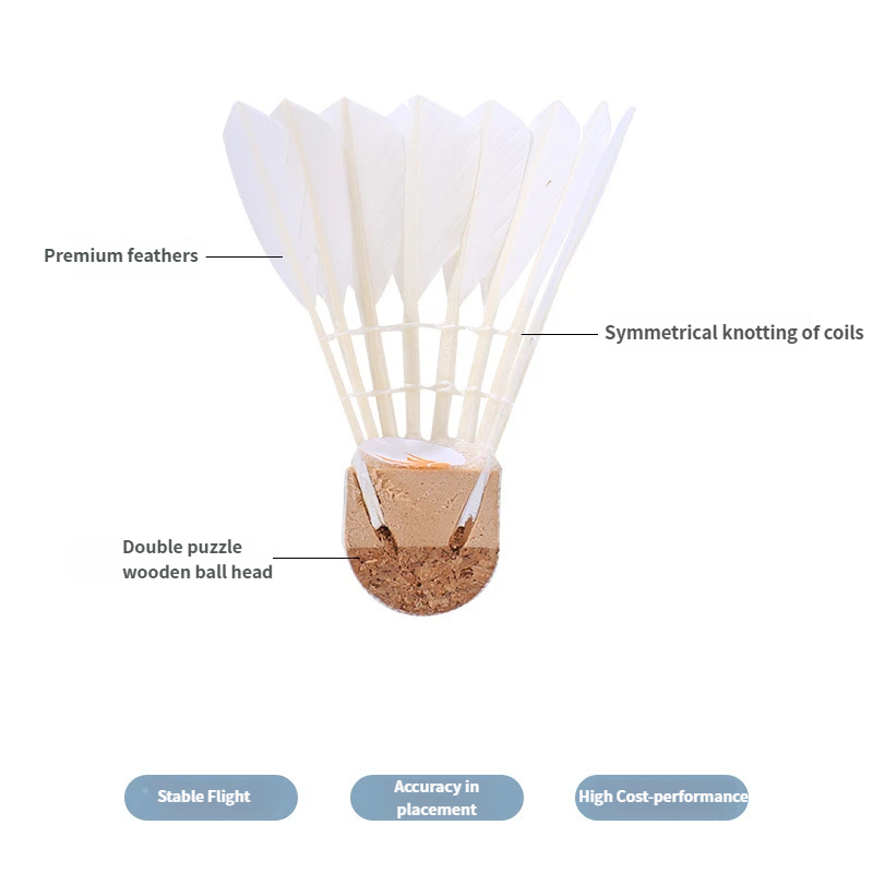3/6/12Pcs 16 Feather Advanced  - Badminton Youtube incelemesi ve fiyatı